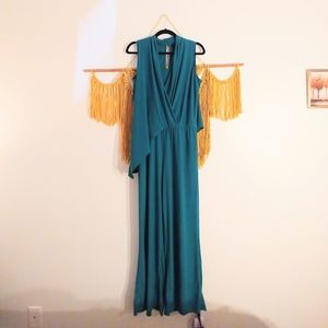Gorgeous teal jumpsuit